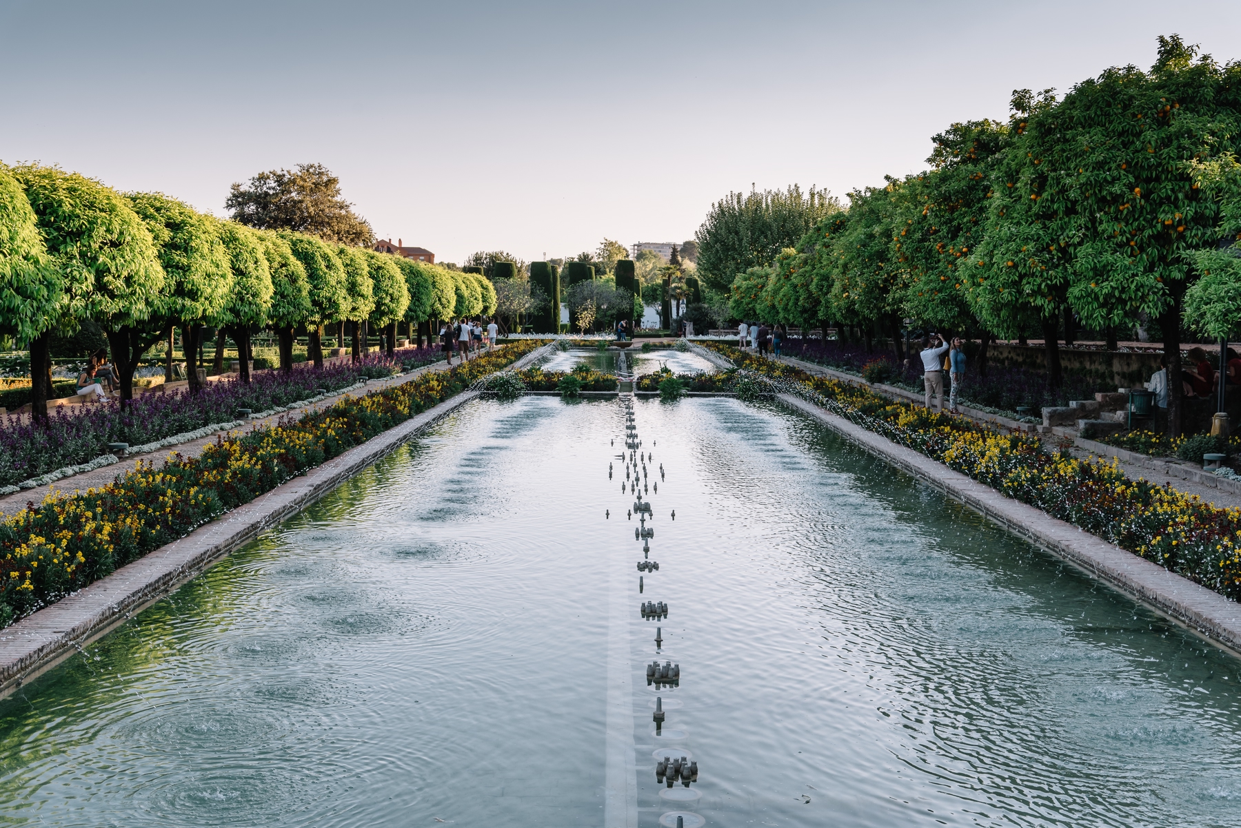 Visitar Córdoba: jardines del Alcázar de los Reyes Cristianos