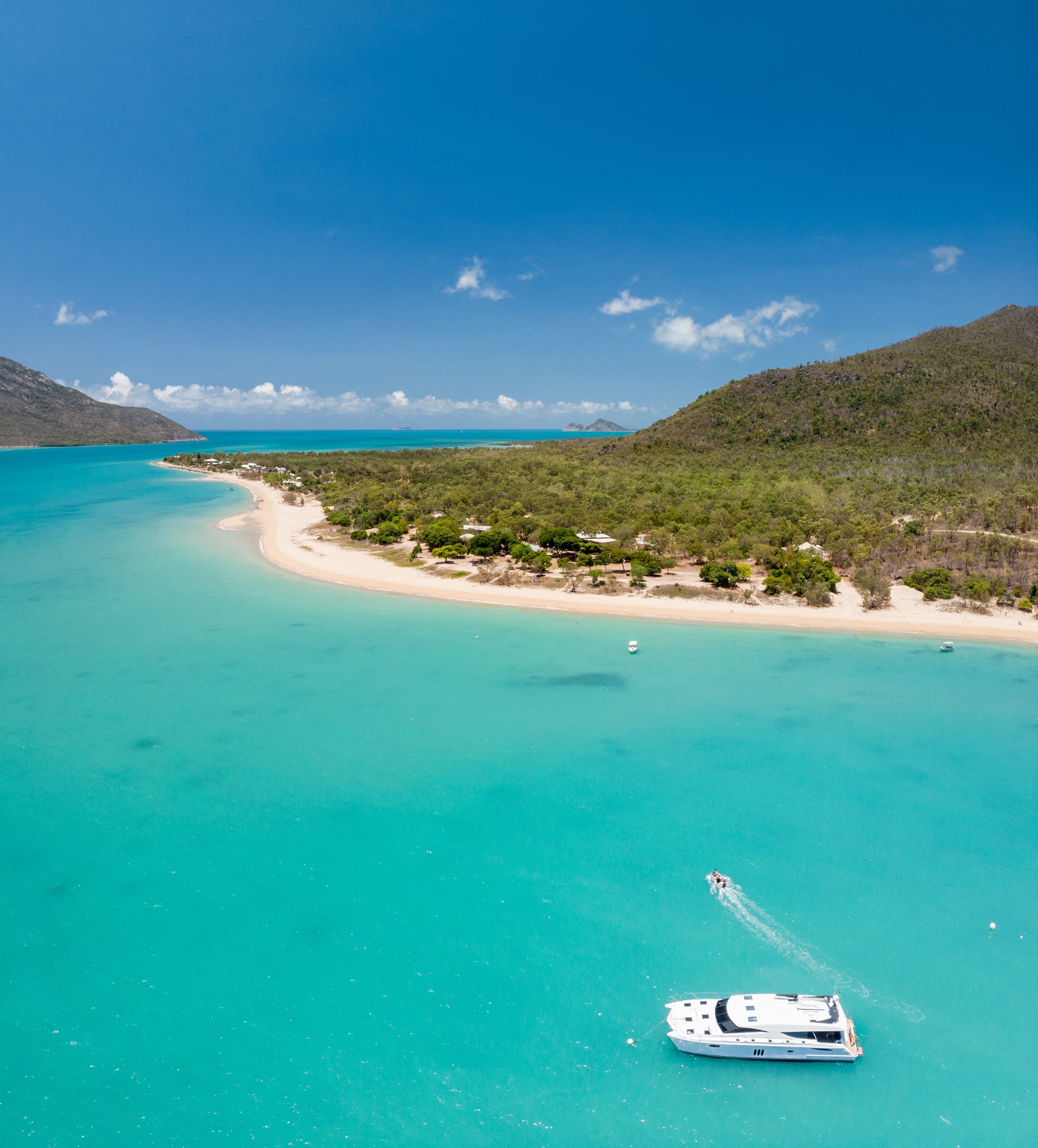 Island hop in the Whitsundays on a holiday in Queensland