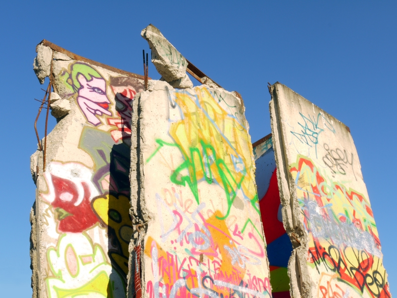 Artwork on the Berlin Wall