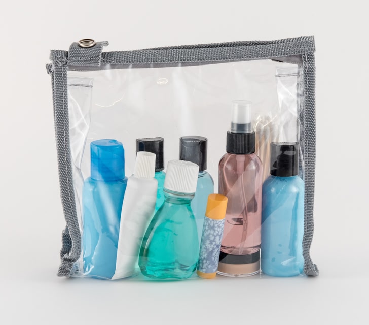 Travel-size bottles