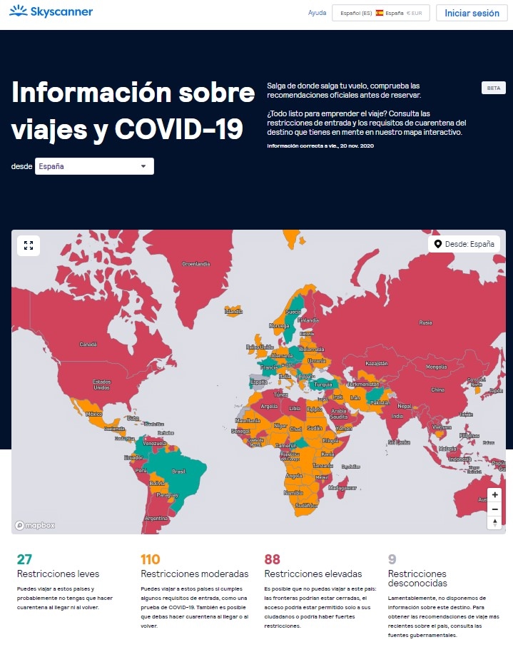 mapa interactivo covid-19