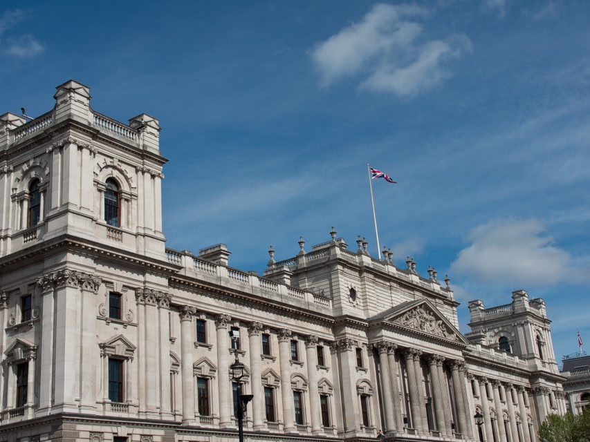 Buckingham Palace in London