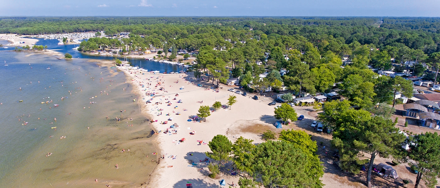 Dans les Landes, le camping Navarrosse, un des plus beaux de France