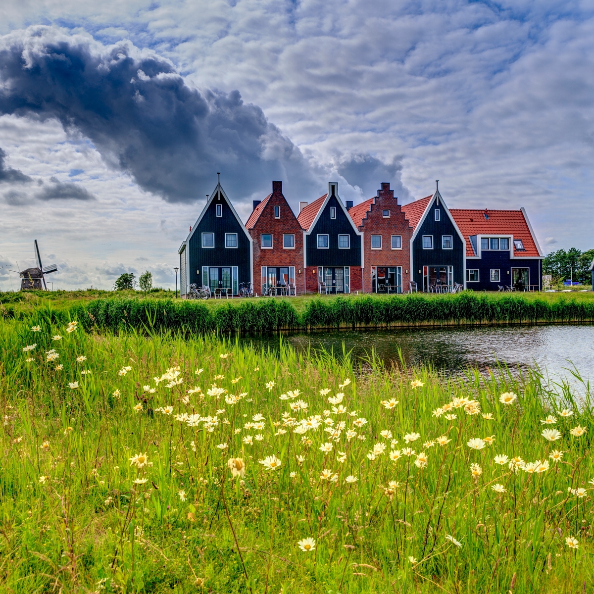 Volendam, viaggio in olanda in Camper