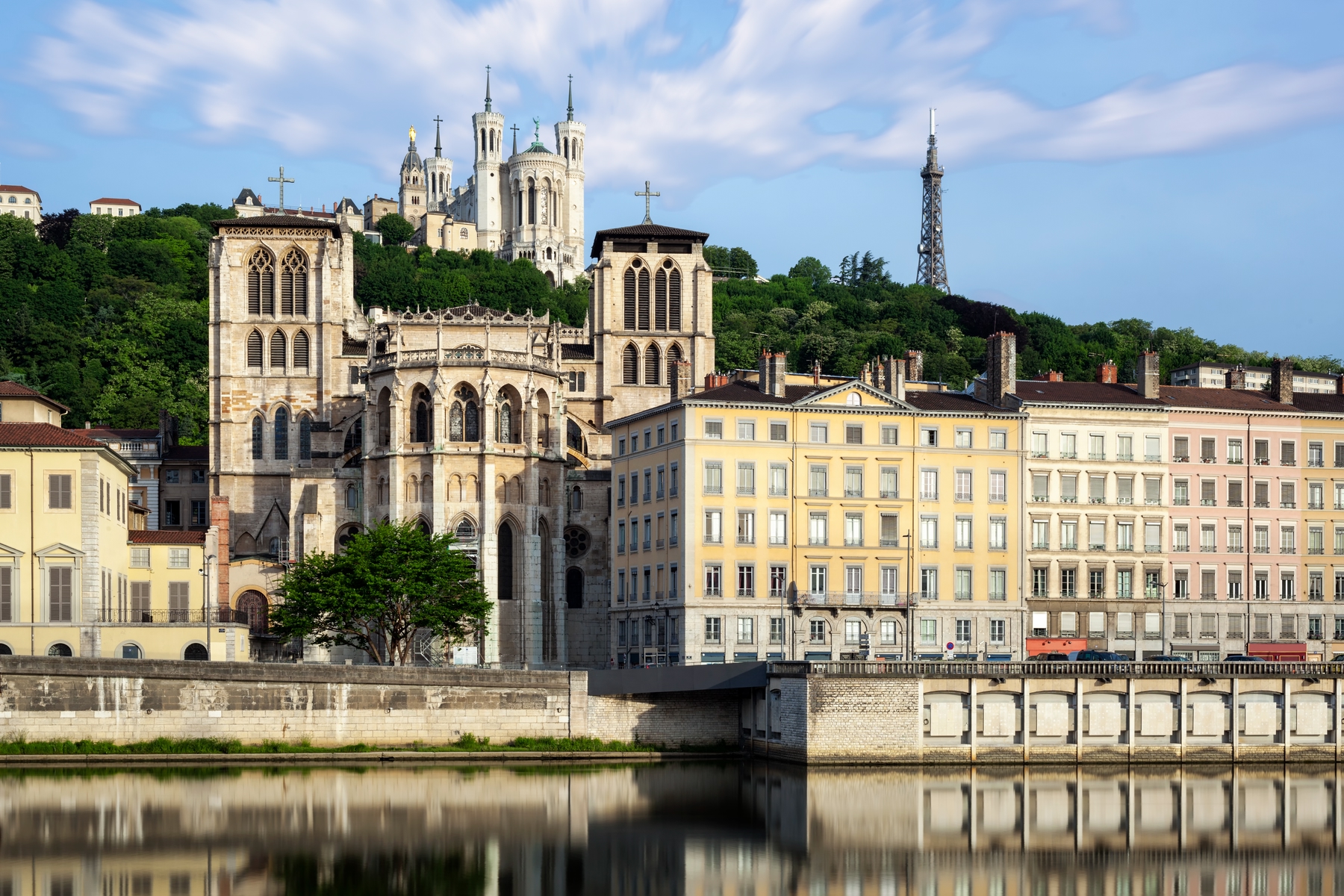 La cathédrale de Fourvière à Lyon