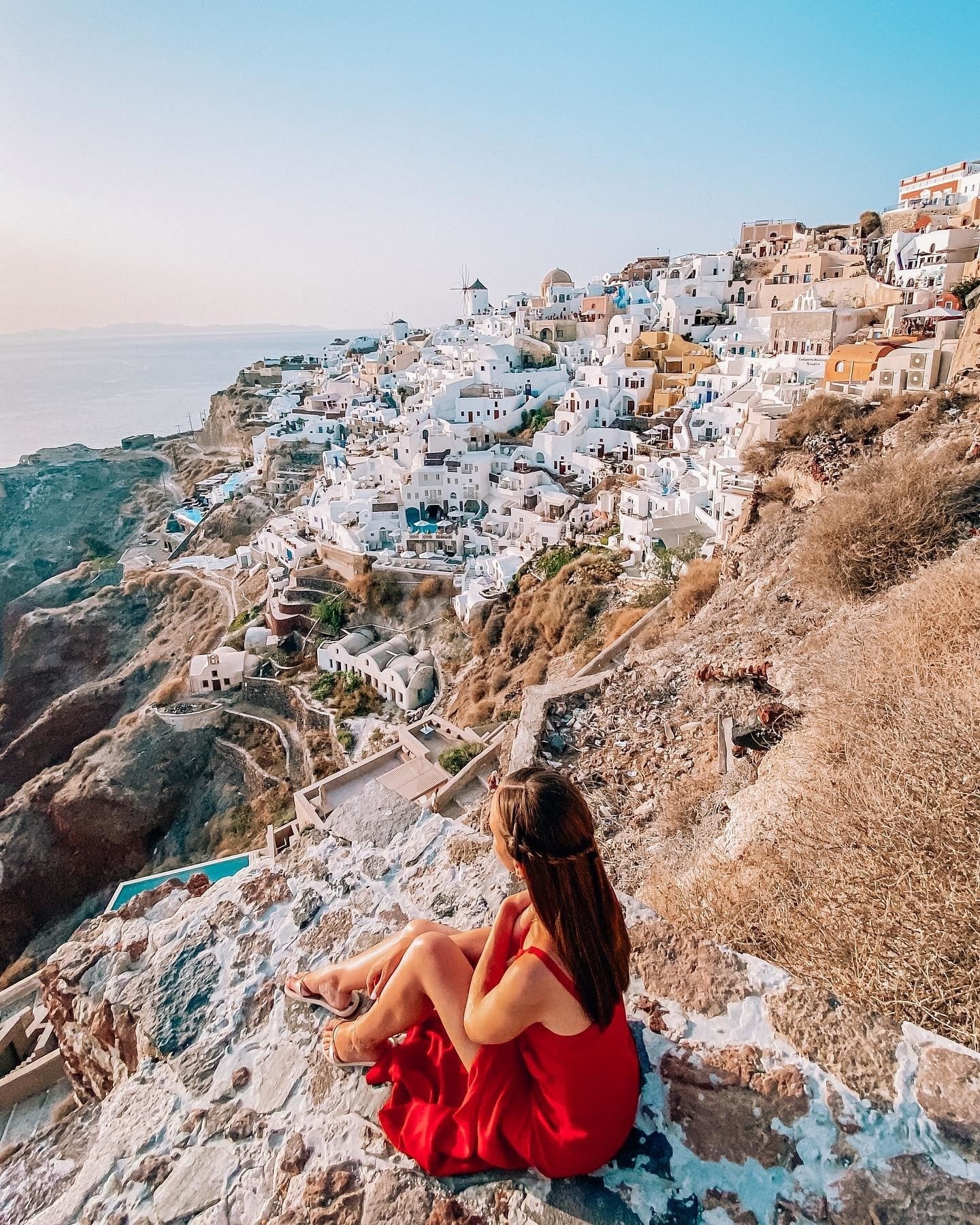 Thira, Santorin, Grèce