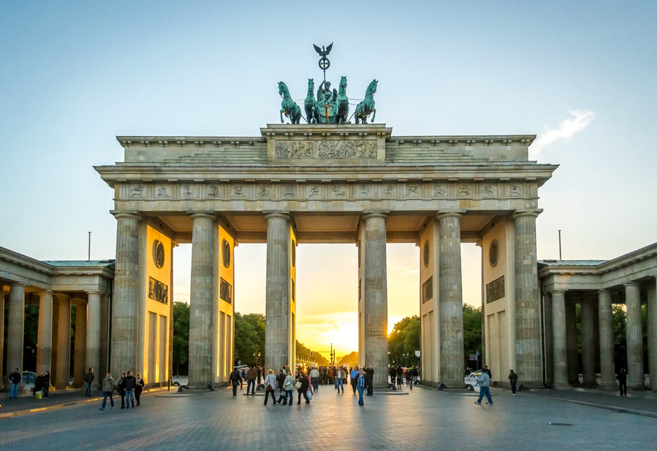 Berlin's famous Brandenburg Gate