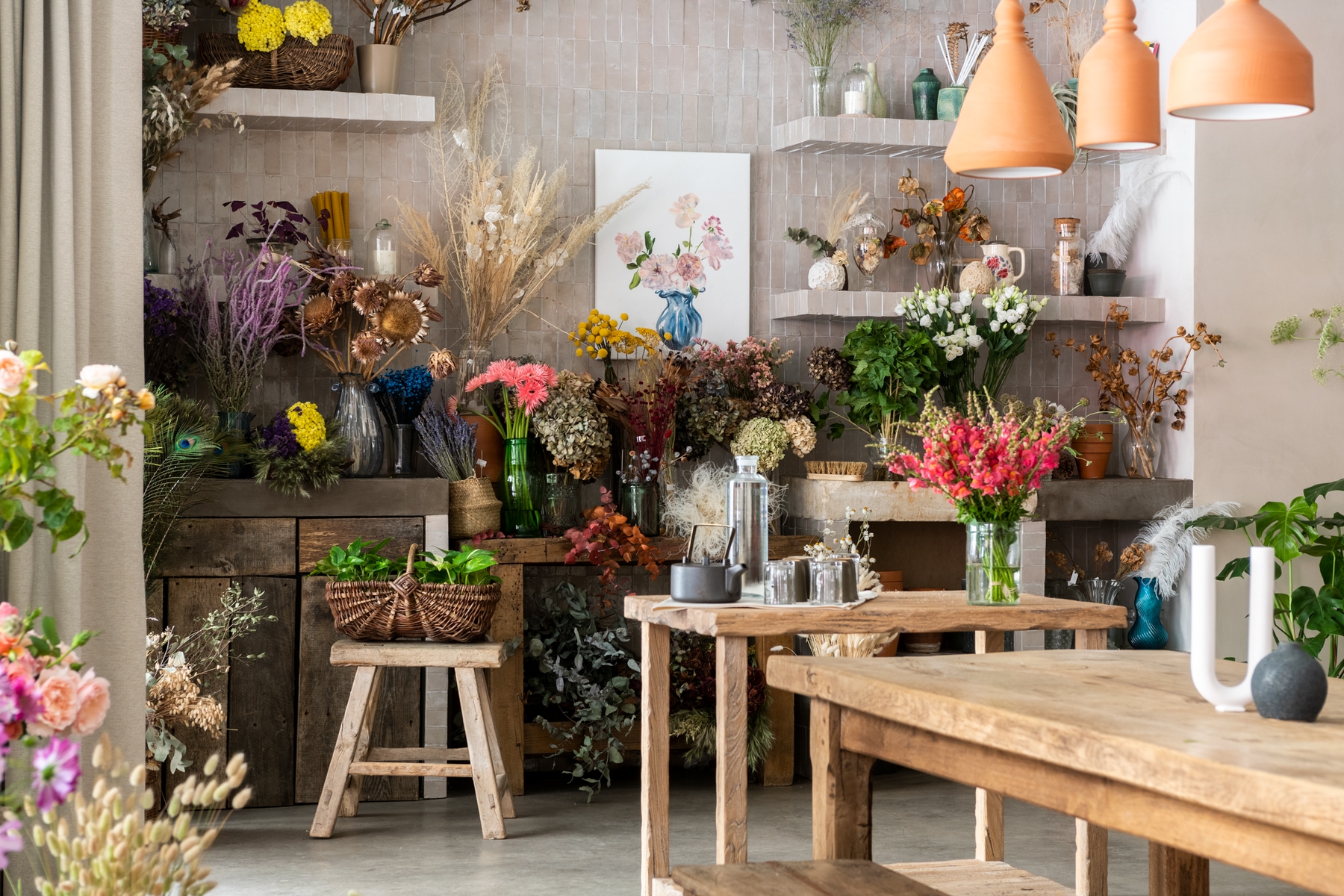 La Florería à l'intérieur de l'hôtel HOY