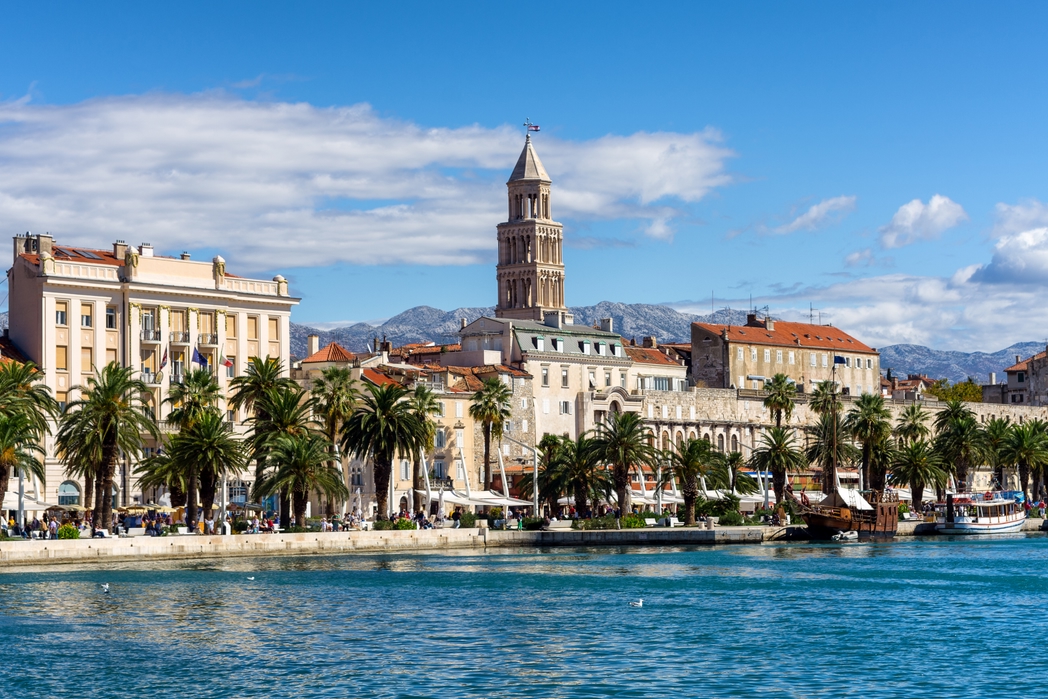 Palm-lined coast of Split - things to do in Dalmatia