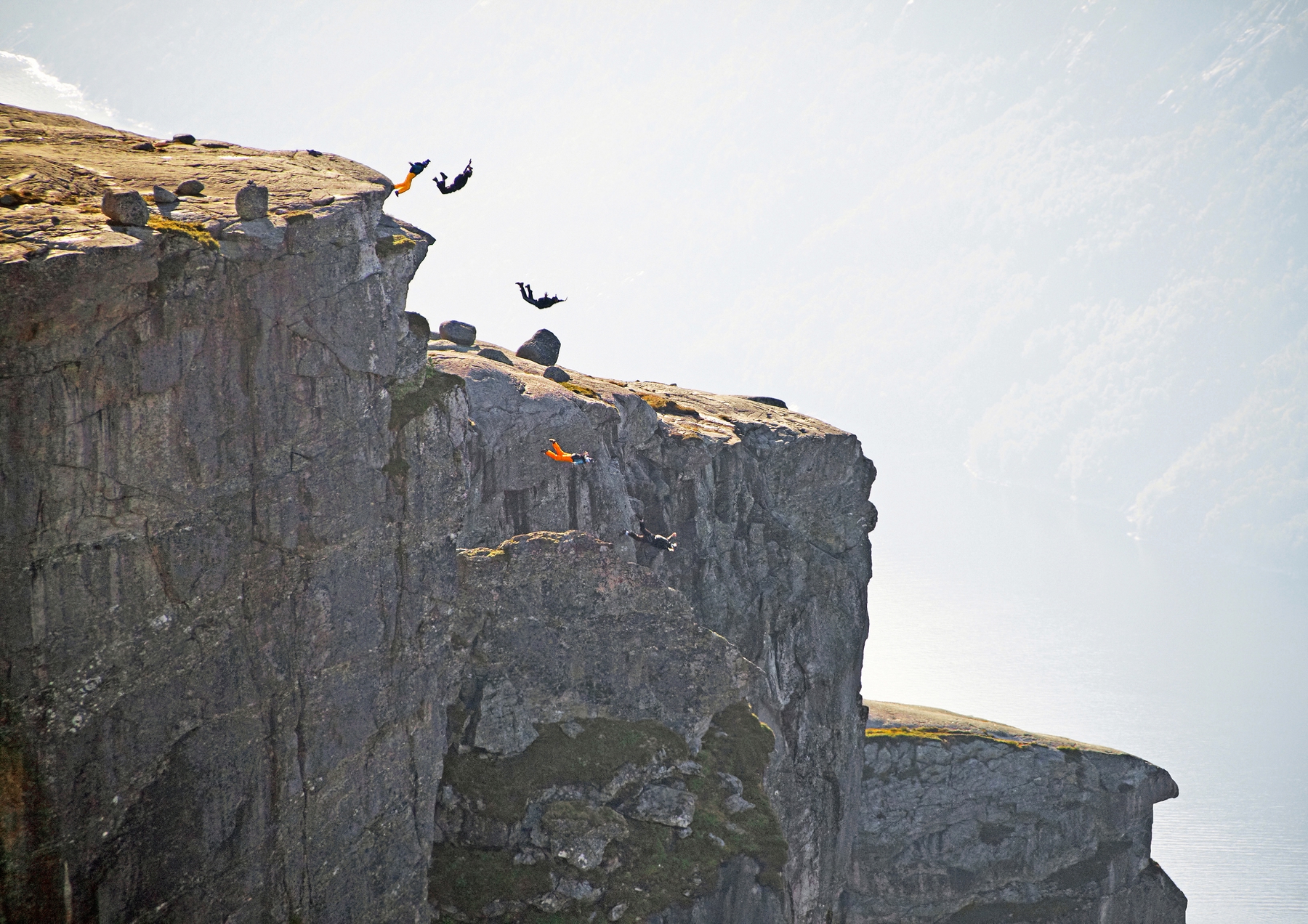 Erlebnisreisen in Norwegen: Base-Jumping