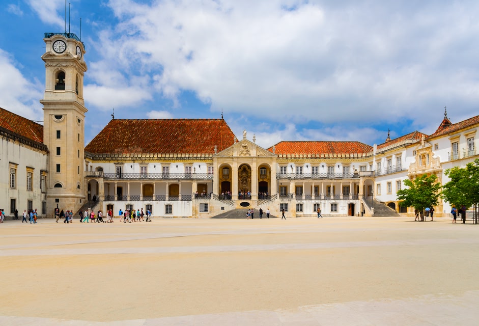 Coimbra, Portogallo on the road