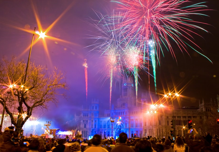 Fireworks at the Three Kings Parade, Madrid, Spain - Top 10 Christmas and New Year holidays for 2019/2020