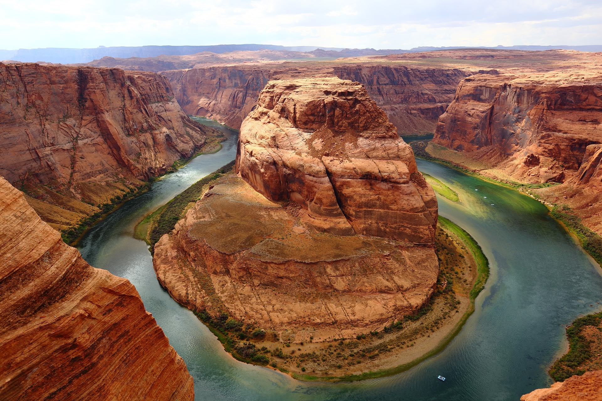 The Grand Canyon is one of the most popular tourist spots in America