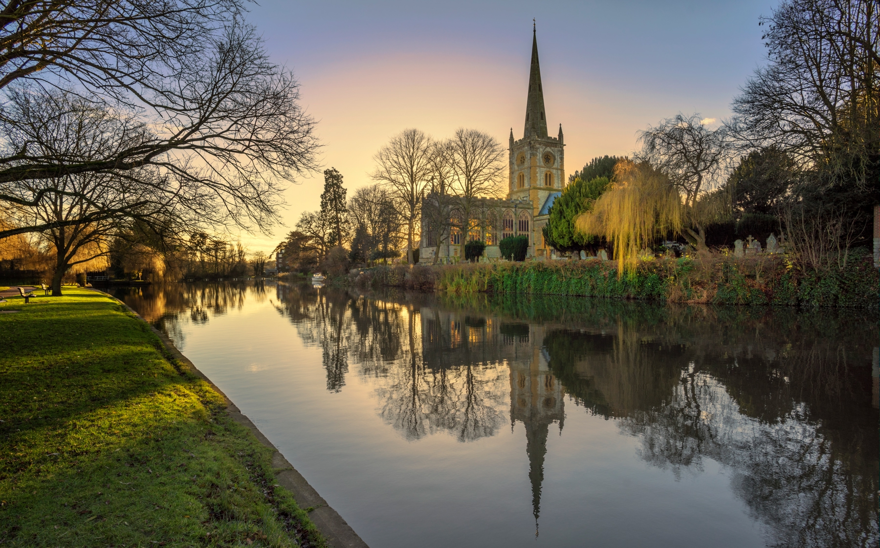 Shakespeare's home town, Stratford-Upon-Avon