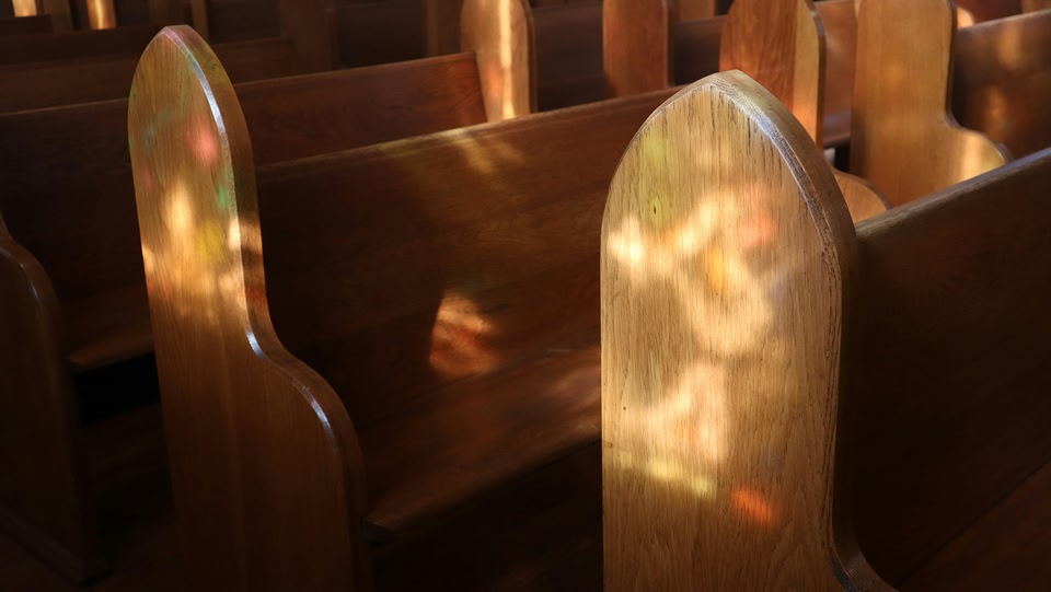  panchine della chiesa