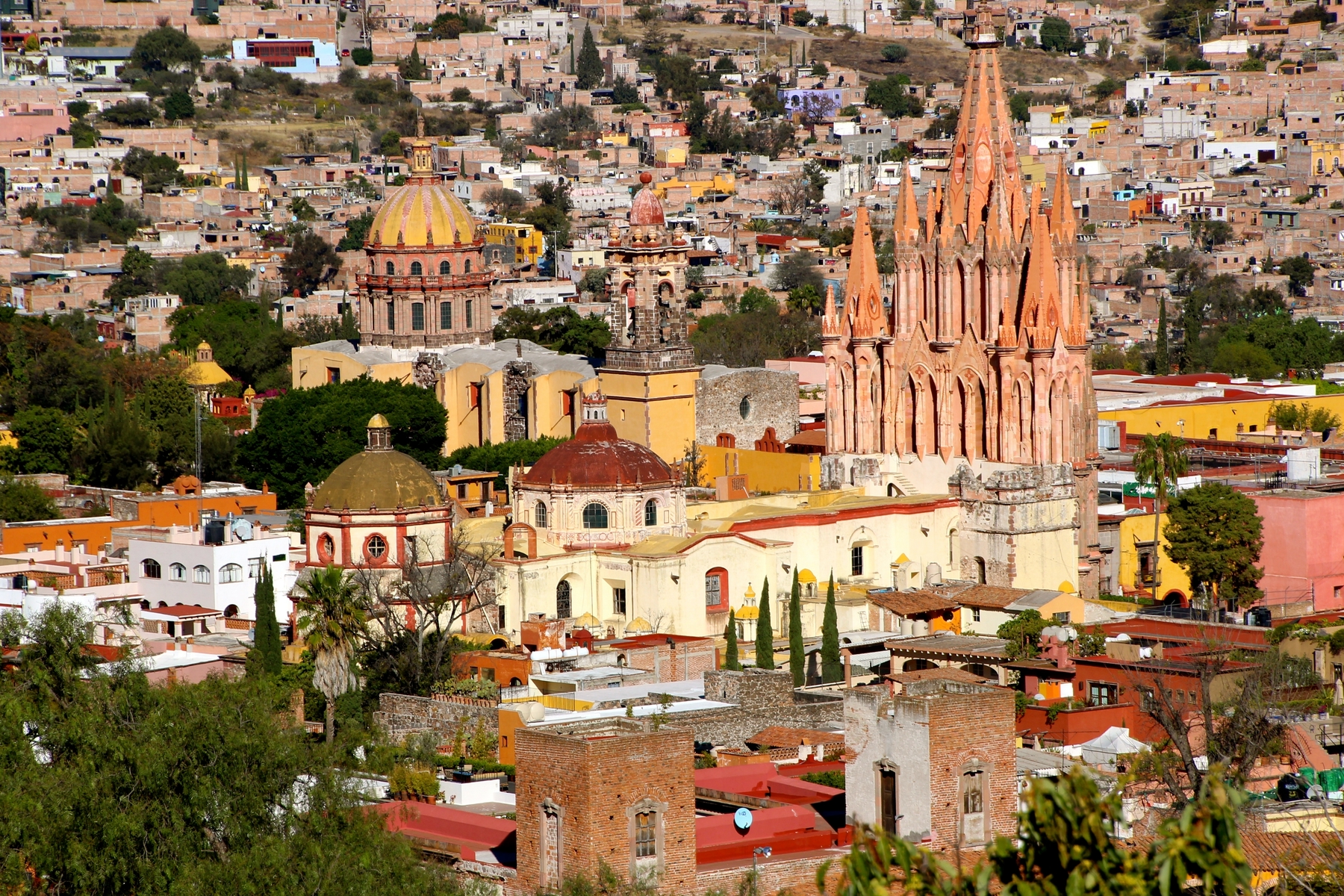 San MIguel de Allende is popular with English speakers