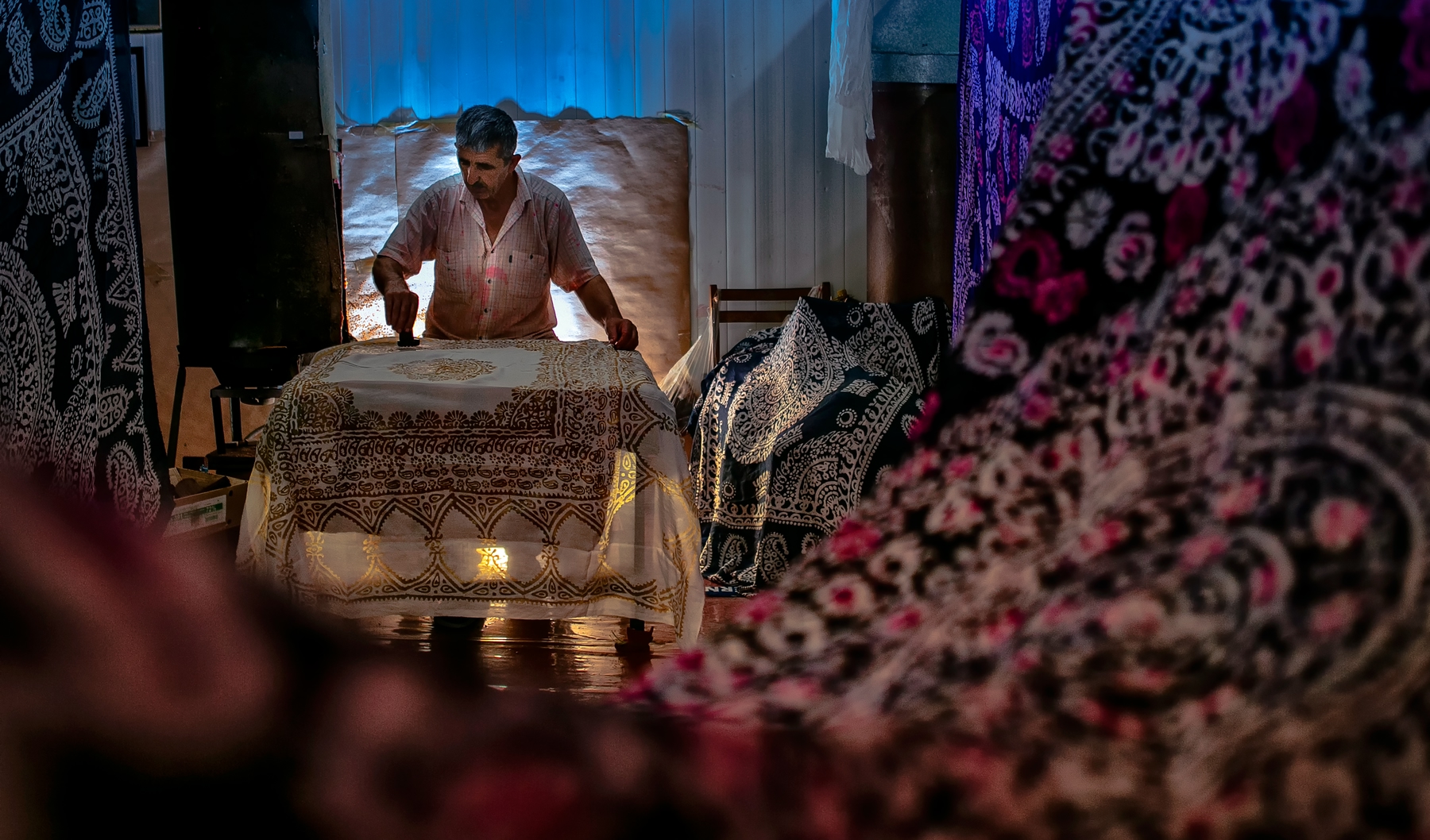 Kelaghayi making in Basgal