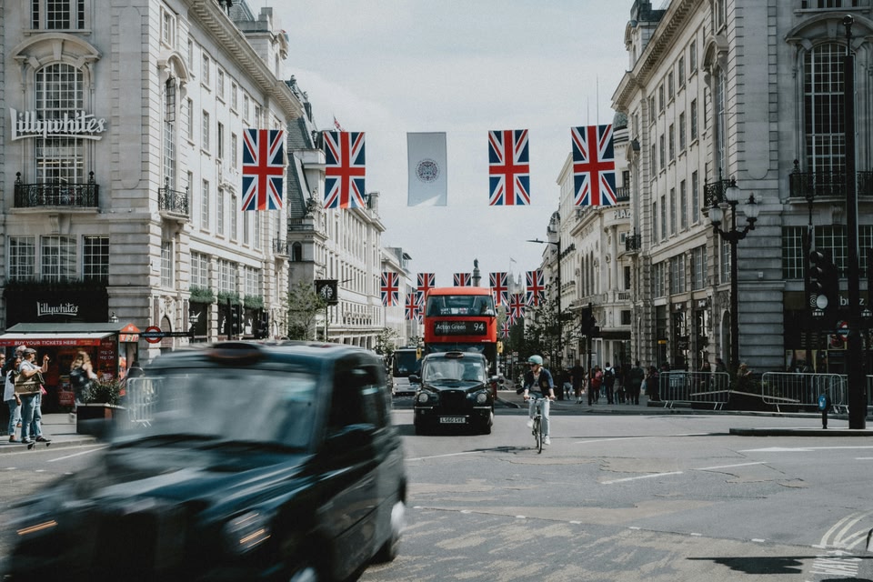 Immagine di taxi a Londra