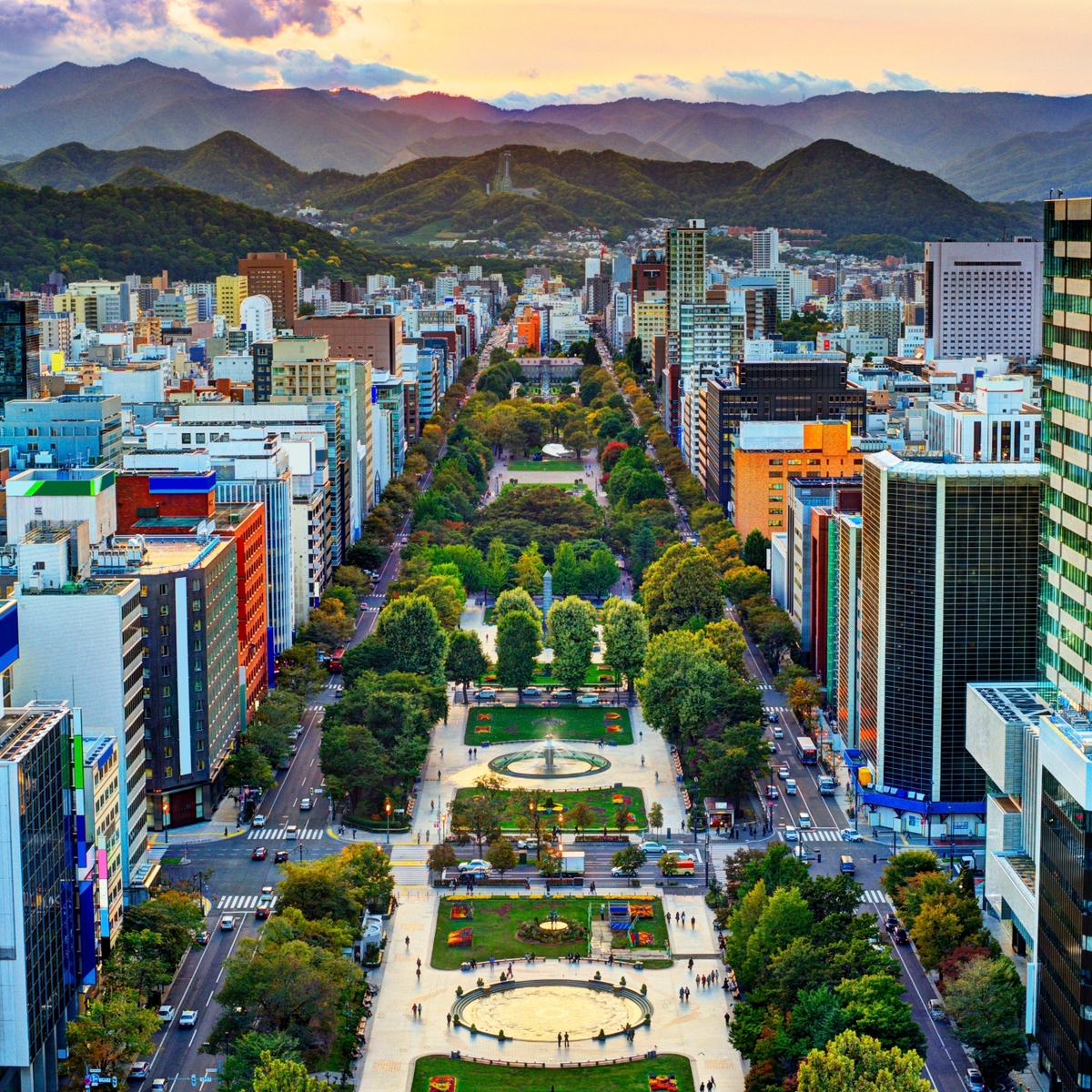 Die schönsten Städte Japans: Sapporo, Hokkaido