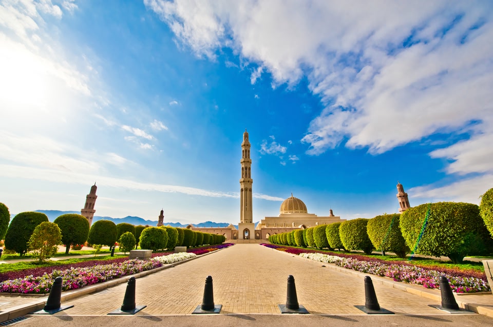 Sultan Qabus stormoské i Muskat