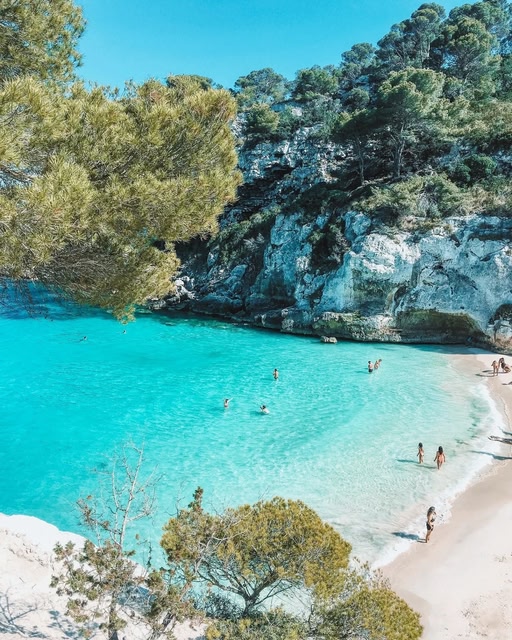 Bucht auf der Insel Mallorca