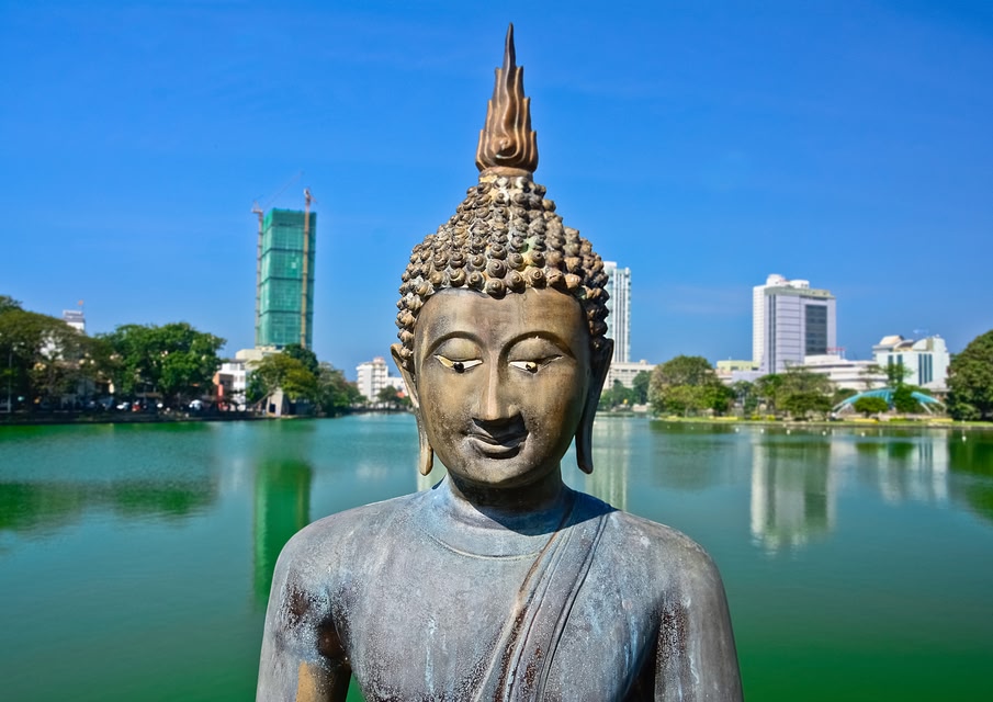 Buddha Statue in Colombo