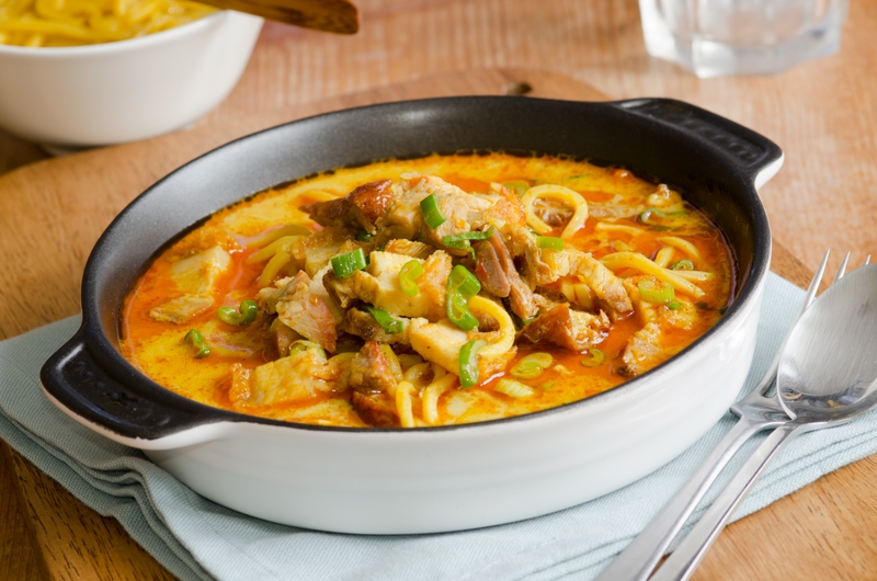 A tasty laksa in Brunei