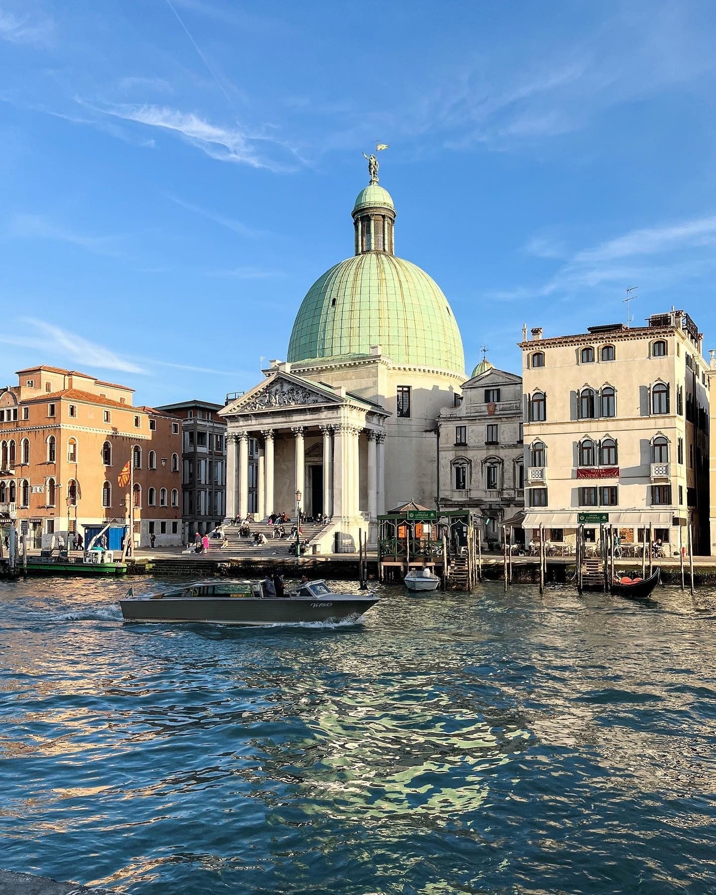 Venice from the water