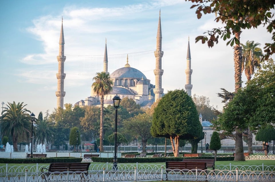 Die Blaue Moschee in Istanbul