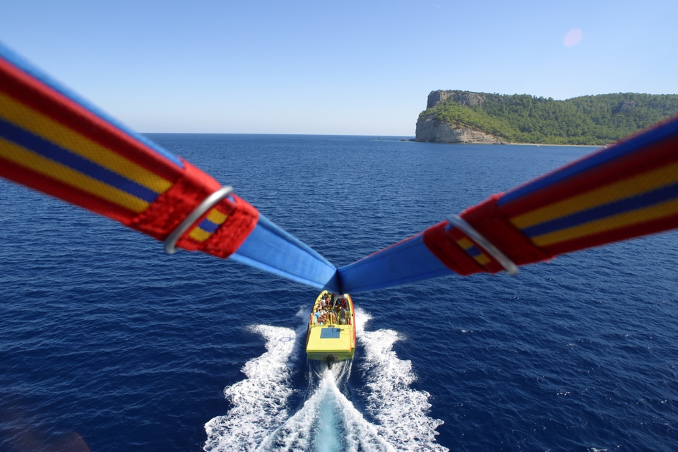 하와이 패러세일링