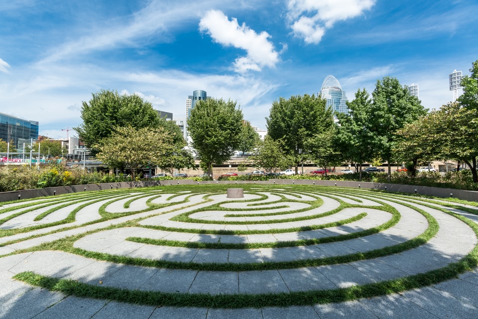 Pathway in the Banks, Cincinnati
