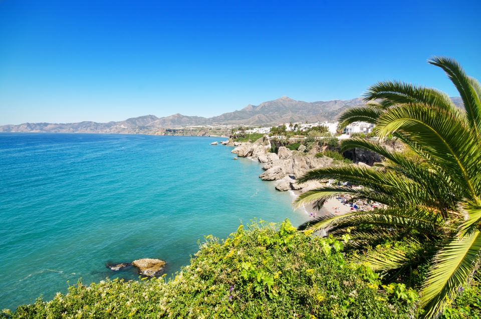 La côte de Malaga