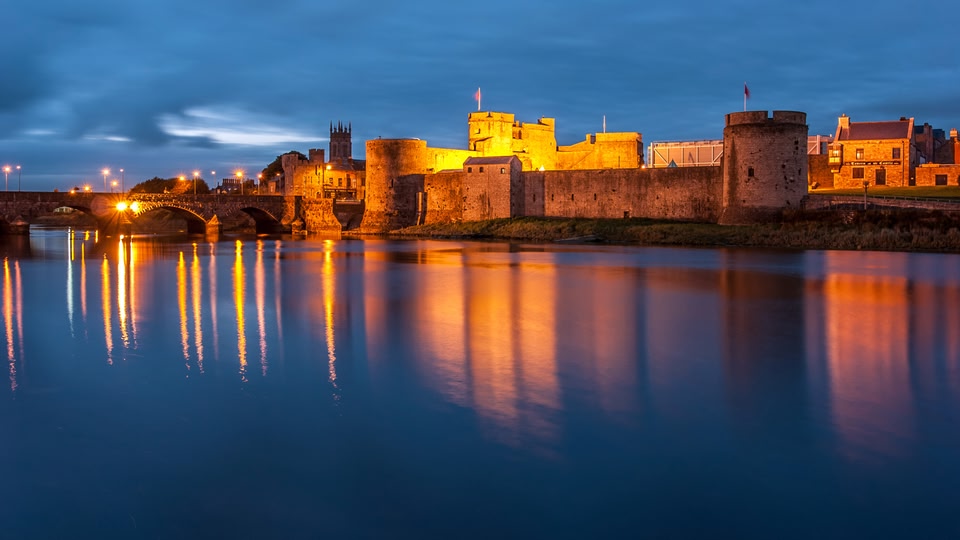 Limerick City by night