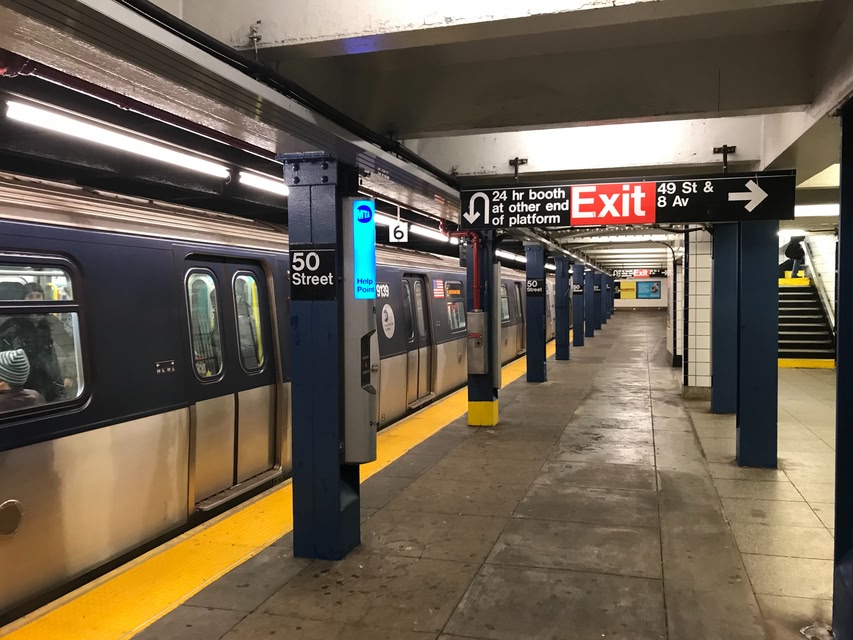 subway New York City.