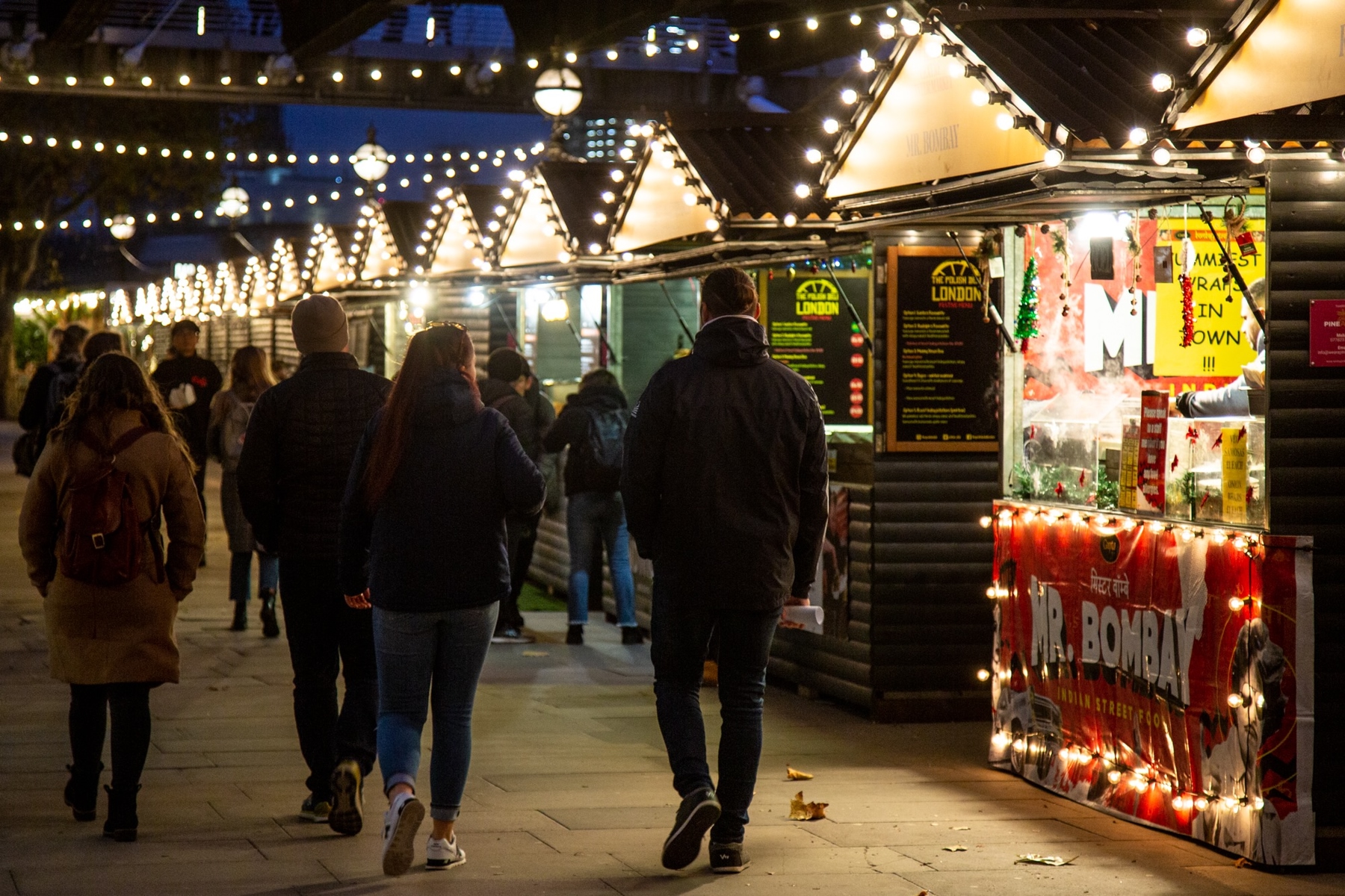 Southbank Centre Winter market in London is one of the best UK Christmas markets
