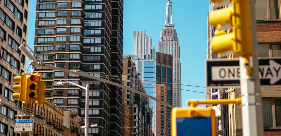 vista dell'Empire State Building a New York