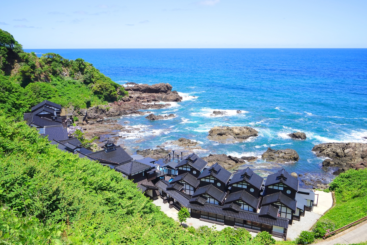 石川県能登市 葭ヶ浦温泉 珠洲岬
