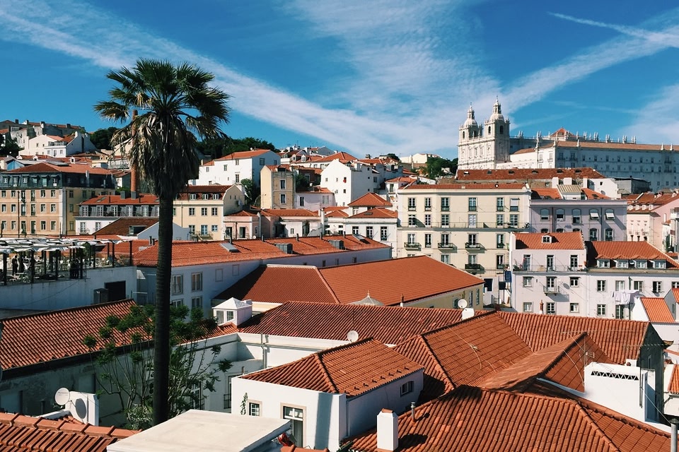 Lisbon view from Alfama