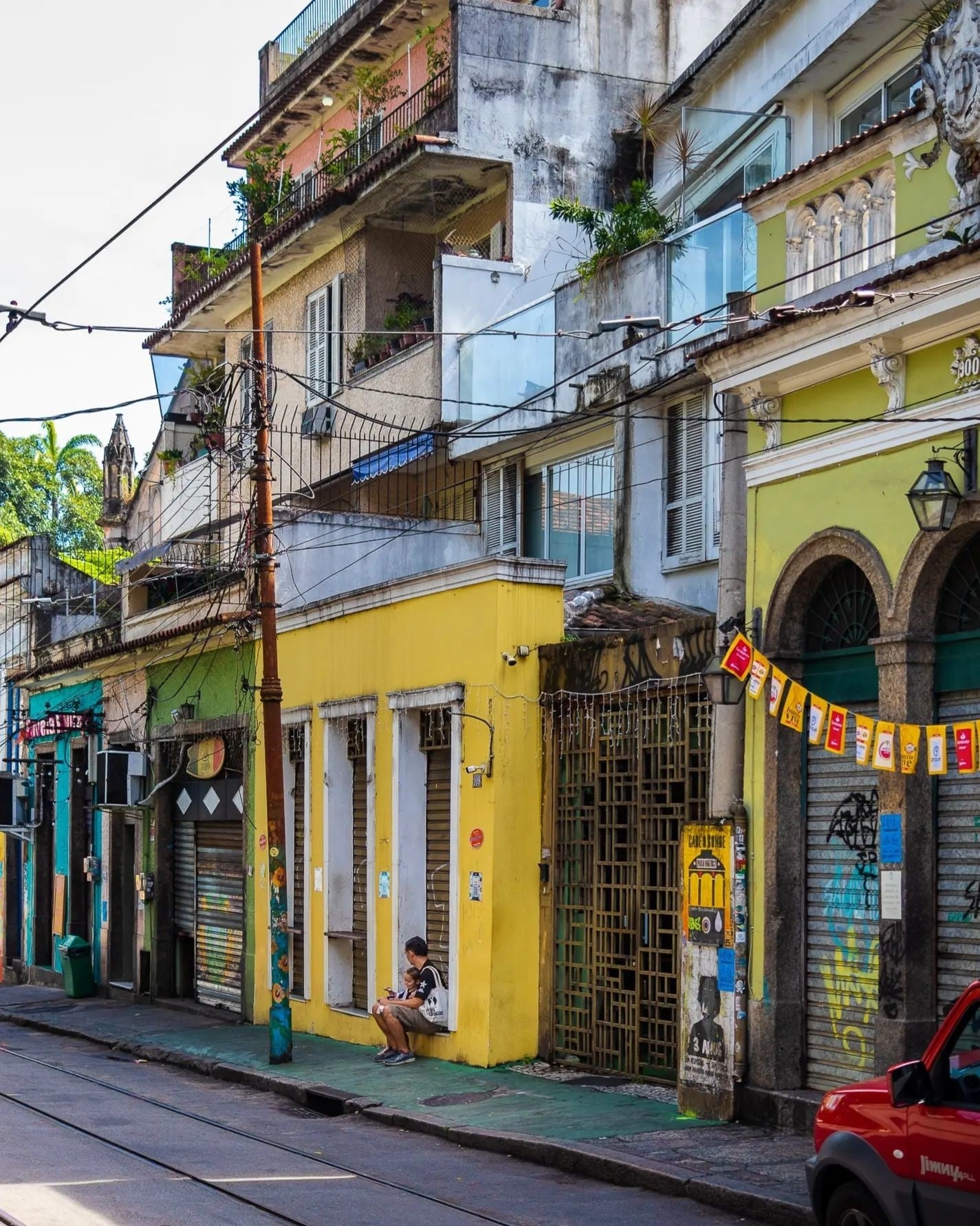 calles de Río de Janeiro Brasil