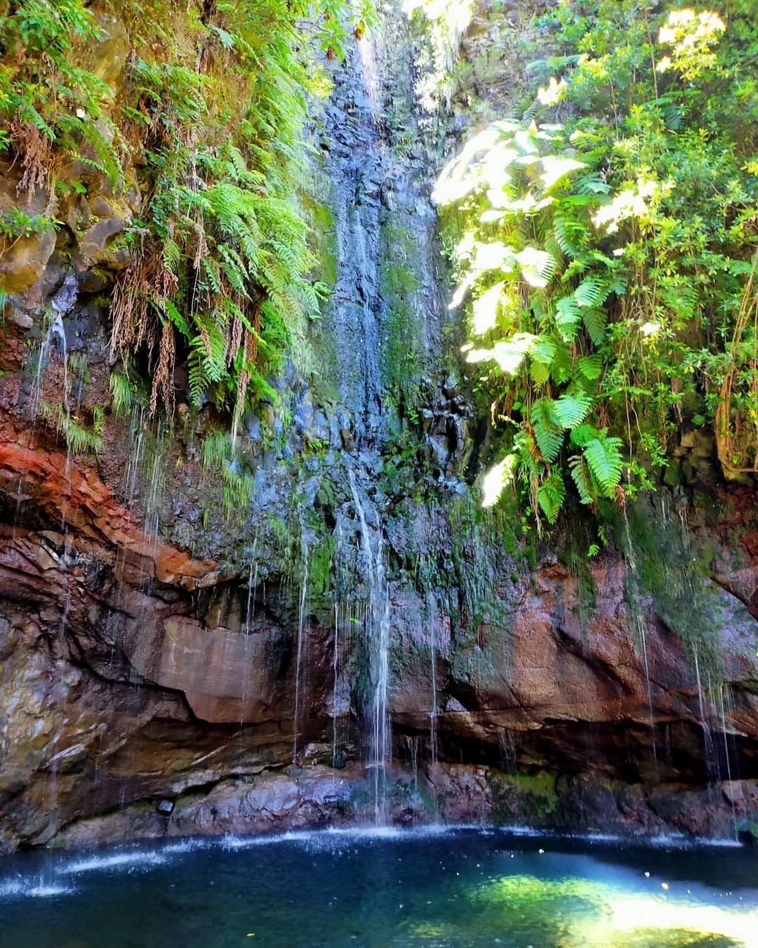 Wasserfall auf Madeira