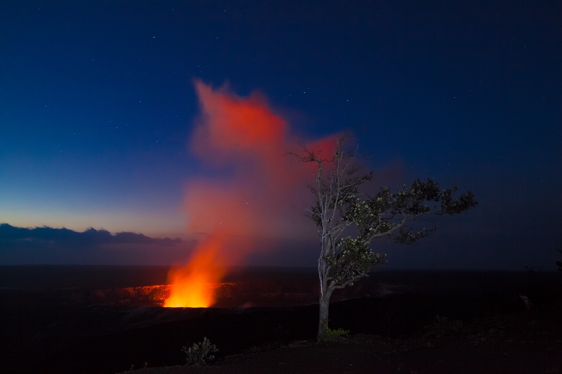 Die schönsten Naturwunder auf Hawaii: Hawaii Volcanoes National Park