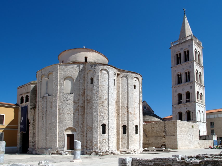 St Donat's Church in Zadar.