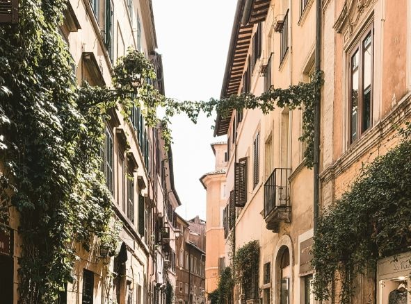 Roman backstreets perfect for wandering and exploring