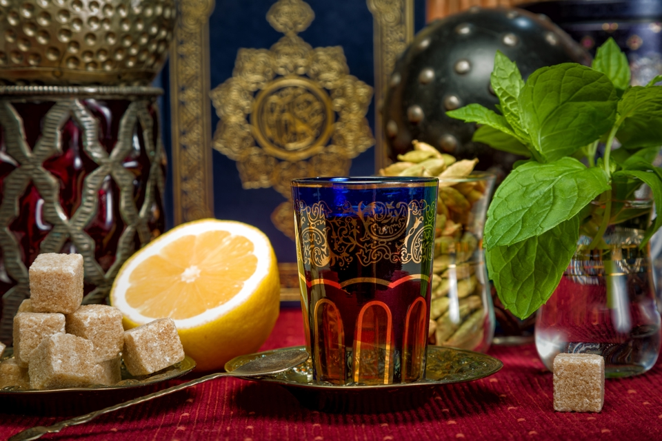 Moroccan mint tea