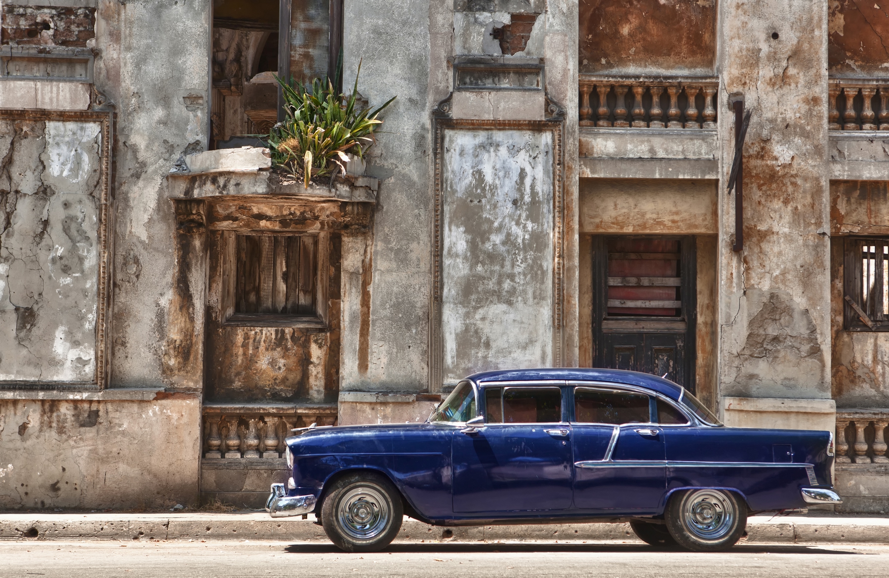 Voiture typique de Cuba à la Havane
