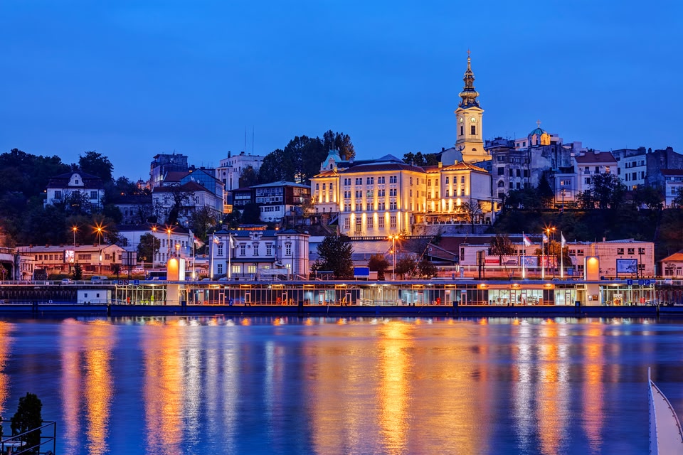 Belgrade la nuit