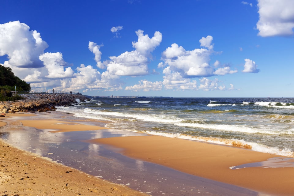 Nieśpieszny urlop na wschodnich plażach Bałtyku