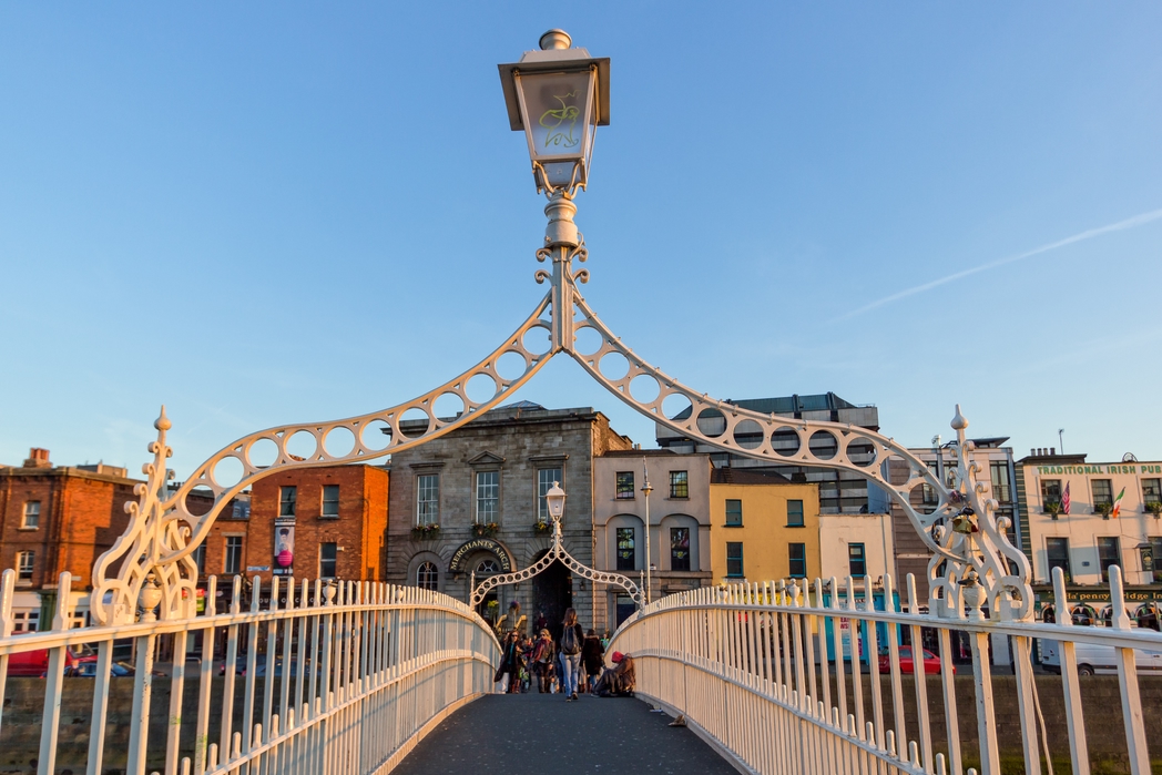 Ha'penny Bridge, Dublin - one of the best weekend breaks in Ireland