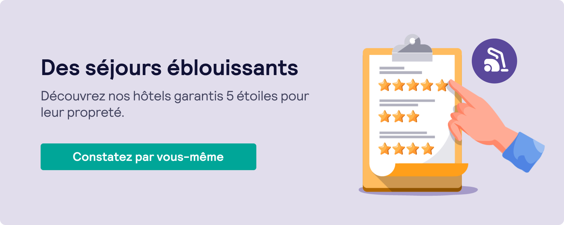 La nouvelle note de propreté chez Skyscanner aide à réserver un hôtel en toute confiance et sécurité
