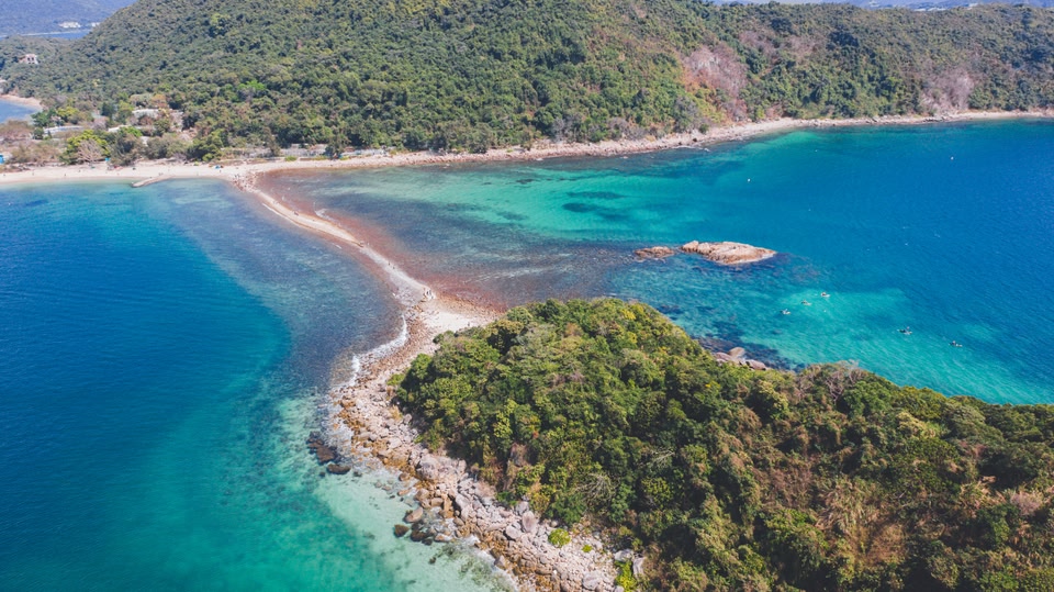 A mesmerizing view of Sharp Island in Sai Kung, Hong Kong